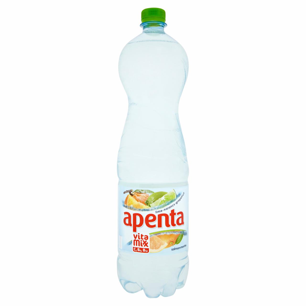Képek - Apenta Vitamixx lime-narancs-grapefruit szénsavmentes energiaszegény üdítőital 1,5 l