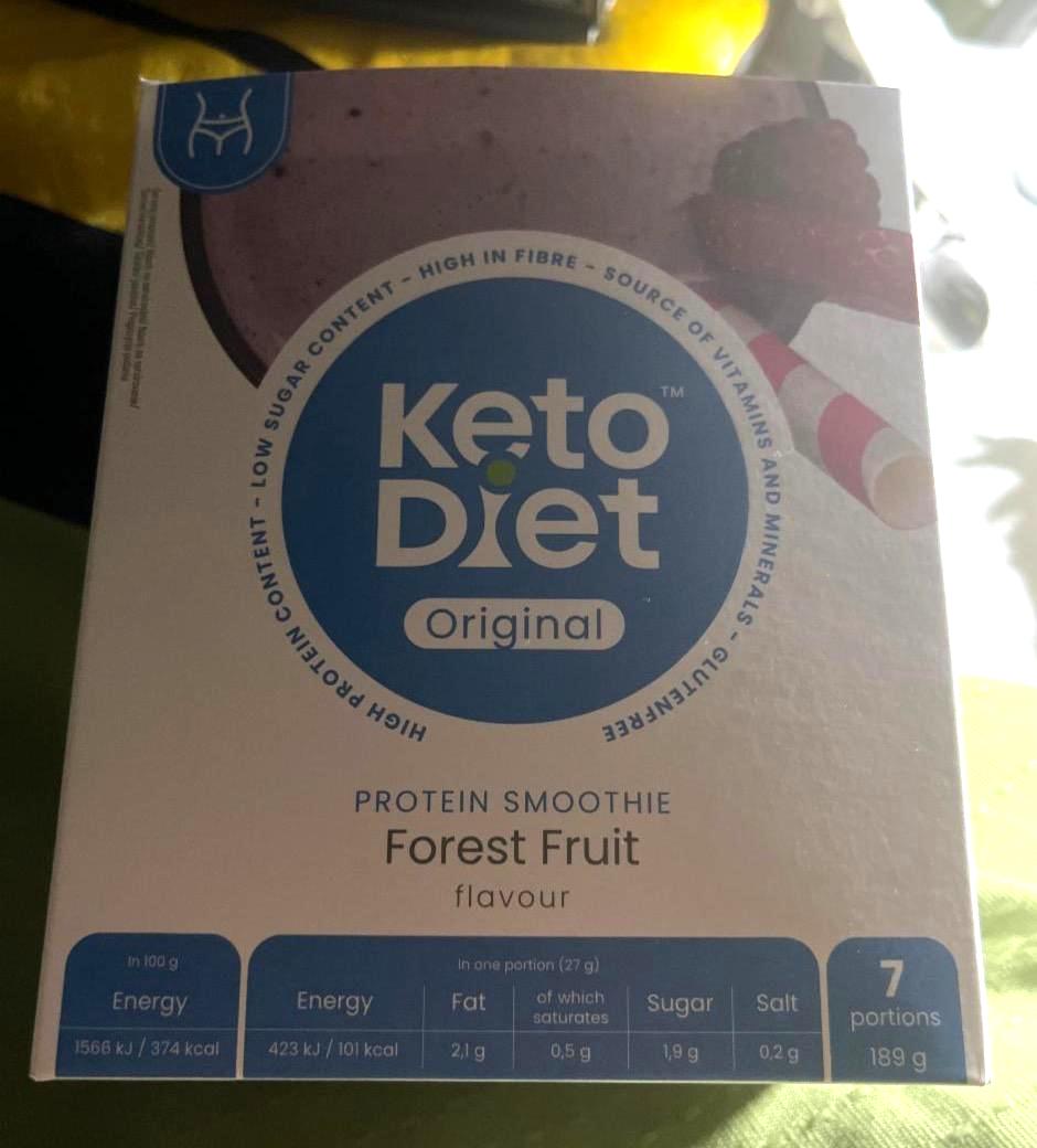 Képek - Protein smoothie Forest fruit KetoDiet