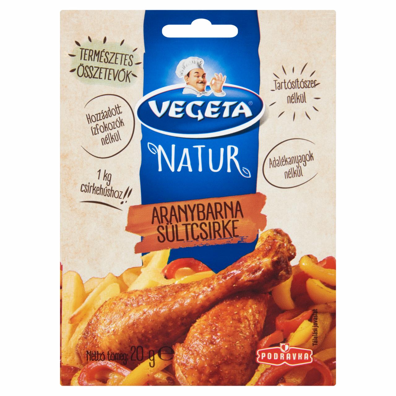 Képek - Vegeta Natur aranybarna sültcsirke fűszerkeverék 20 g