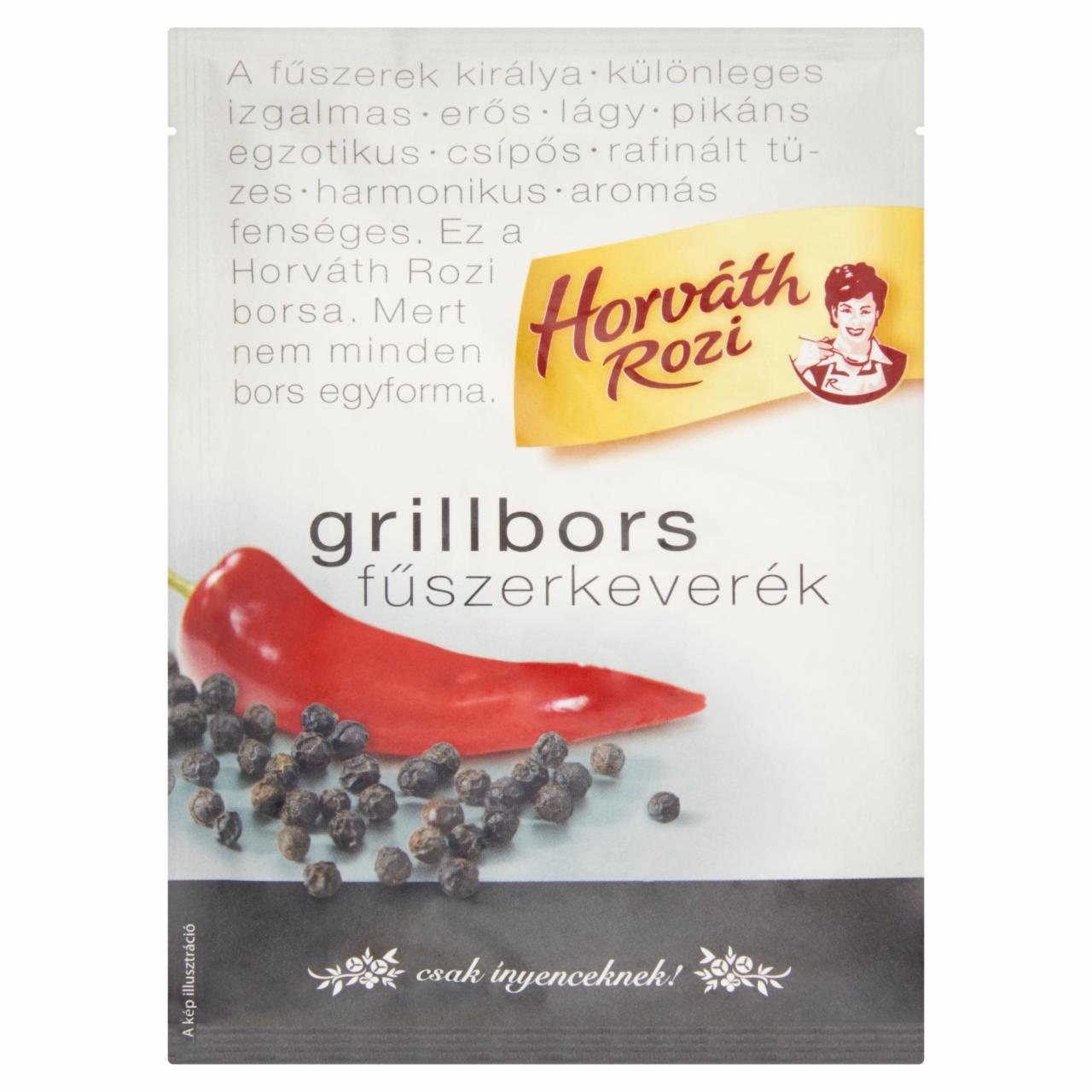 Képek - Horváth Rozi grillbors fűszerkeverék 20 g