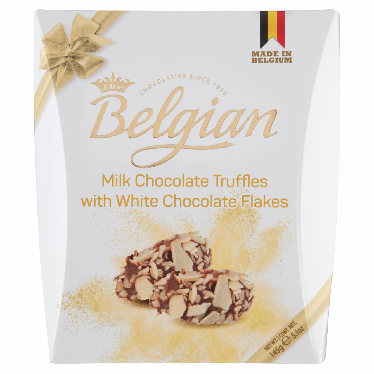 Képek - Belgian trüffel fehércsokoládés reszelékkel 145 g
