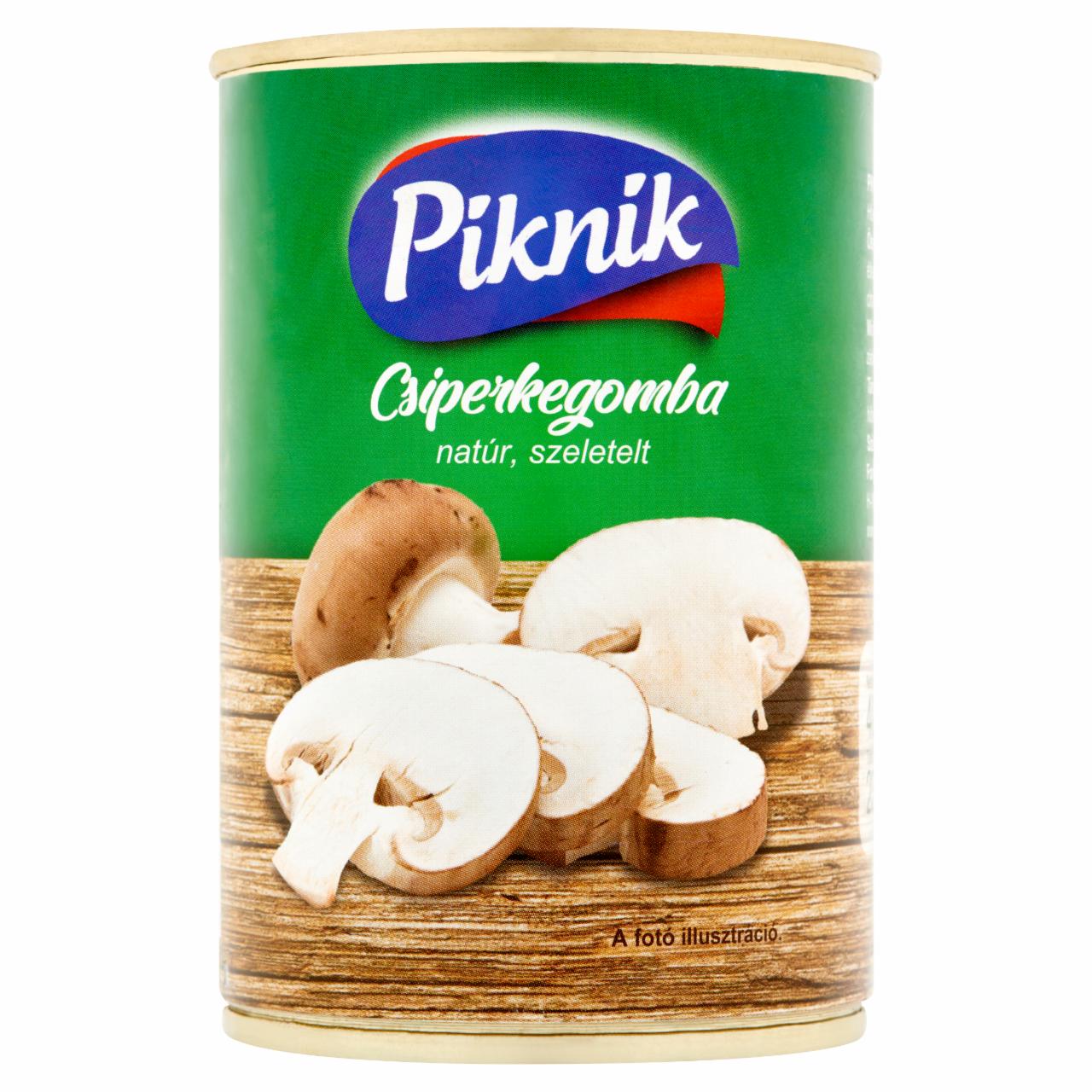 Képek - Piknik szeletelt natúr csiperkegomba 400 g