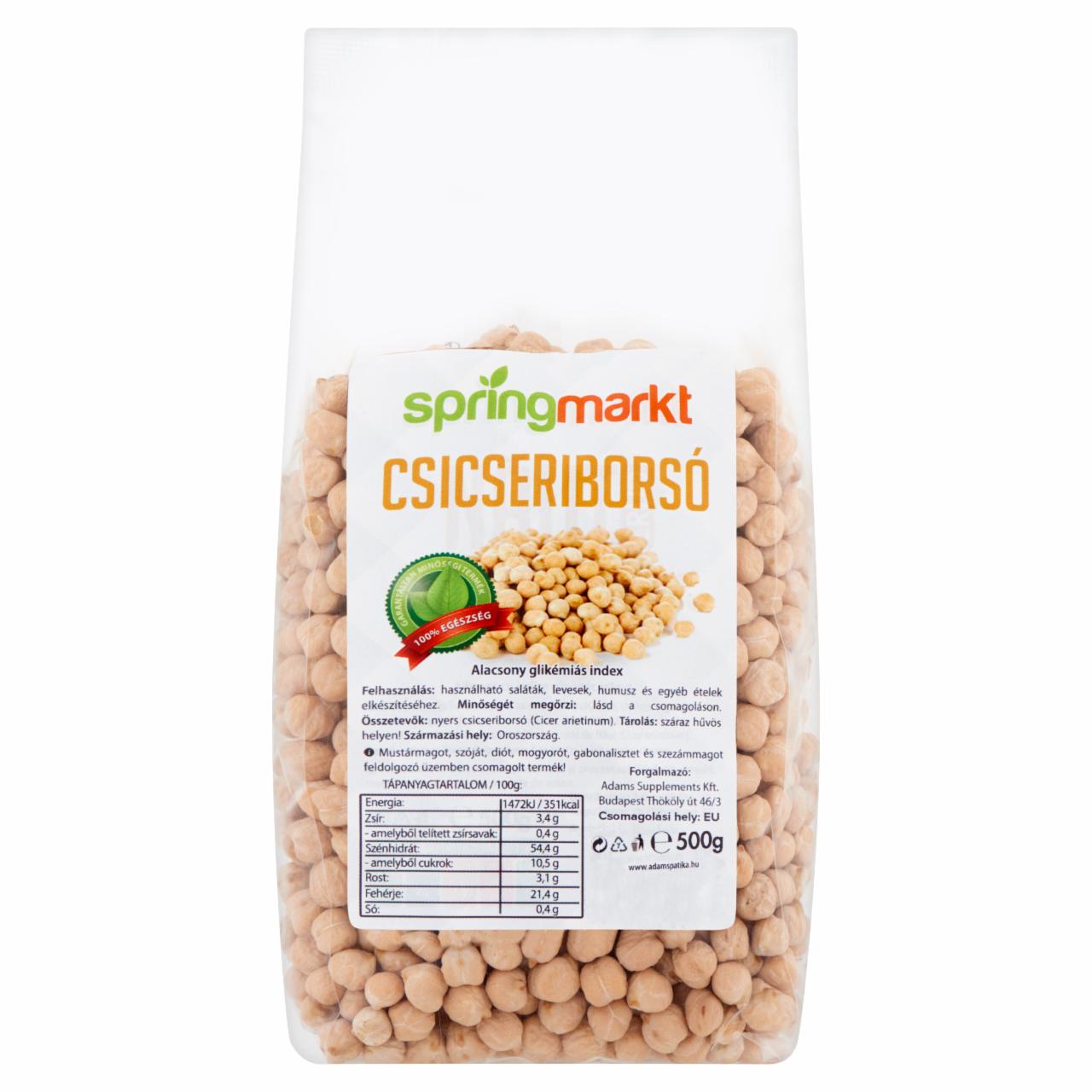 Képek - Springmarkt csicseriborsó 500 g