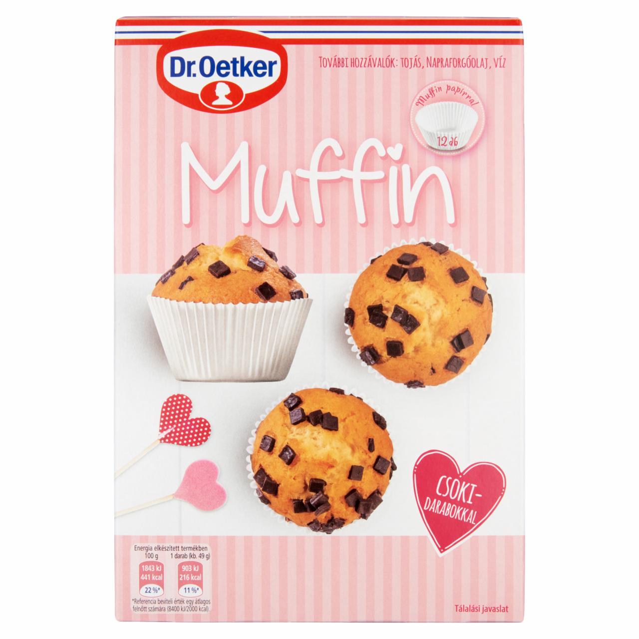 Képek - Dr. Oetker Muffin süteménypor 345 g