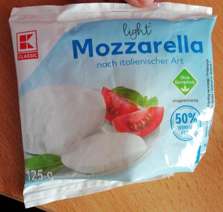 Képek - Mozzarella light K-classic