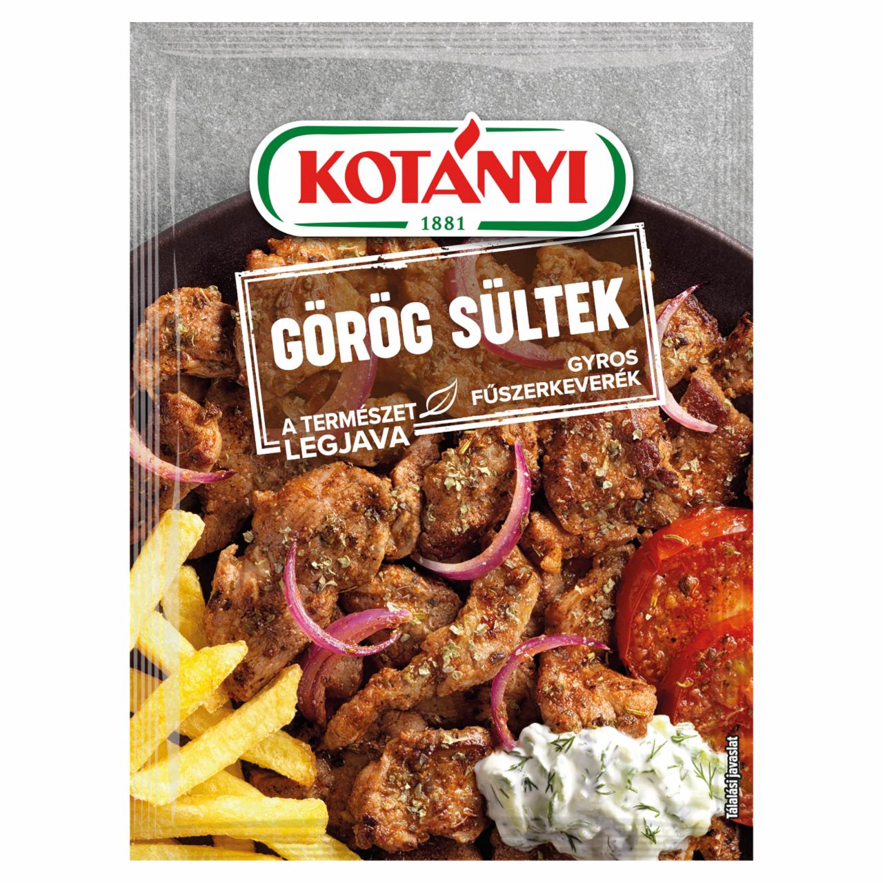 Képek - Kotányi görög sültek gyros fűszerkeverék 35 g