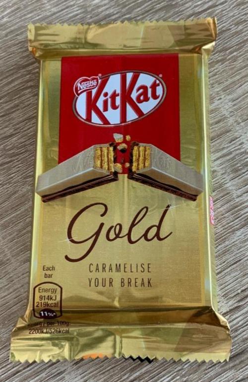 Képek - Kitkat Gold Caramel