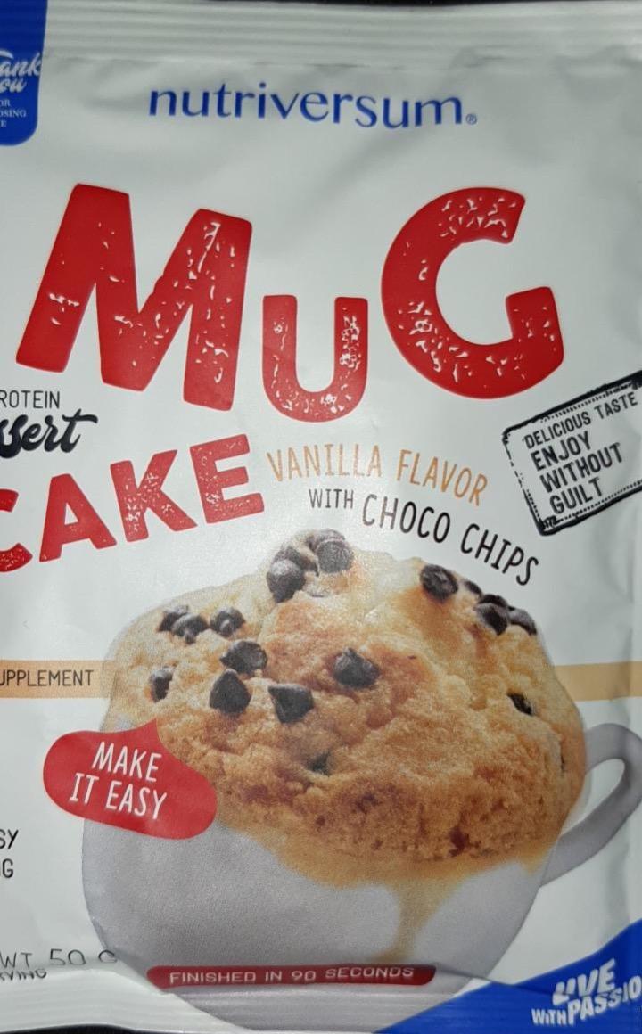Képek - Mug cake Vanilla flavor with choco chips Nutriversum