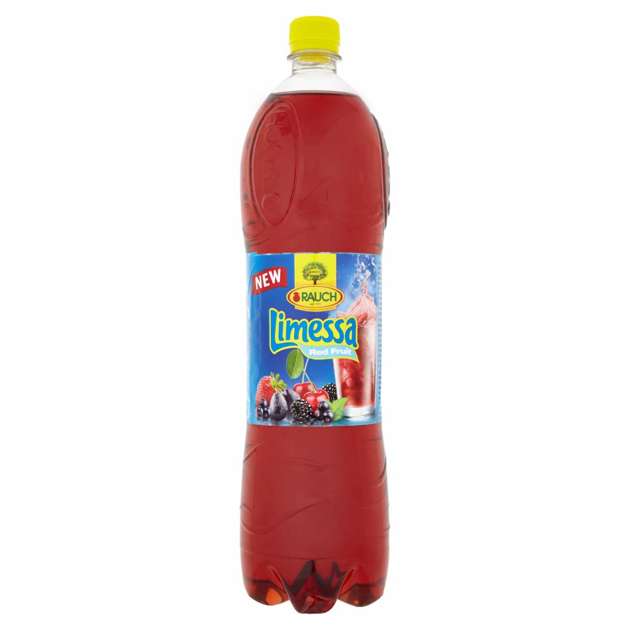 Képek - Rauch Limessa Red Fruit vegyes gyümölcs ital cukorral és édesítőszerekkel 1,5 l