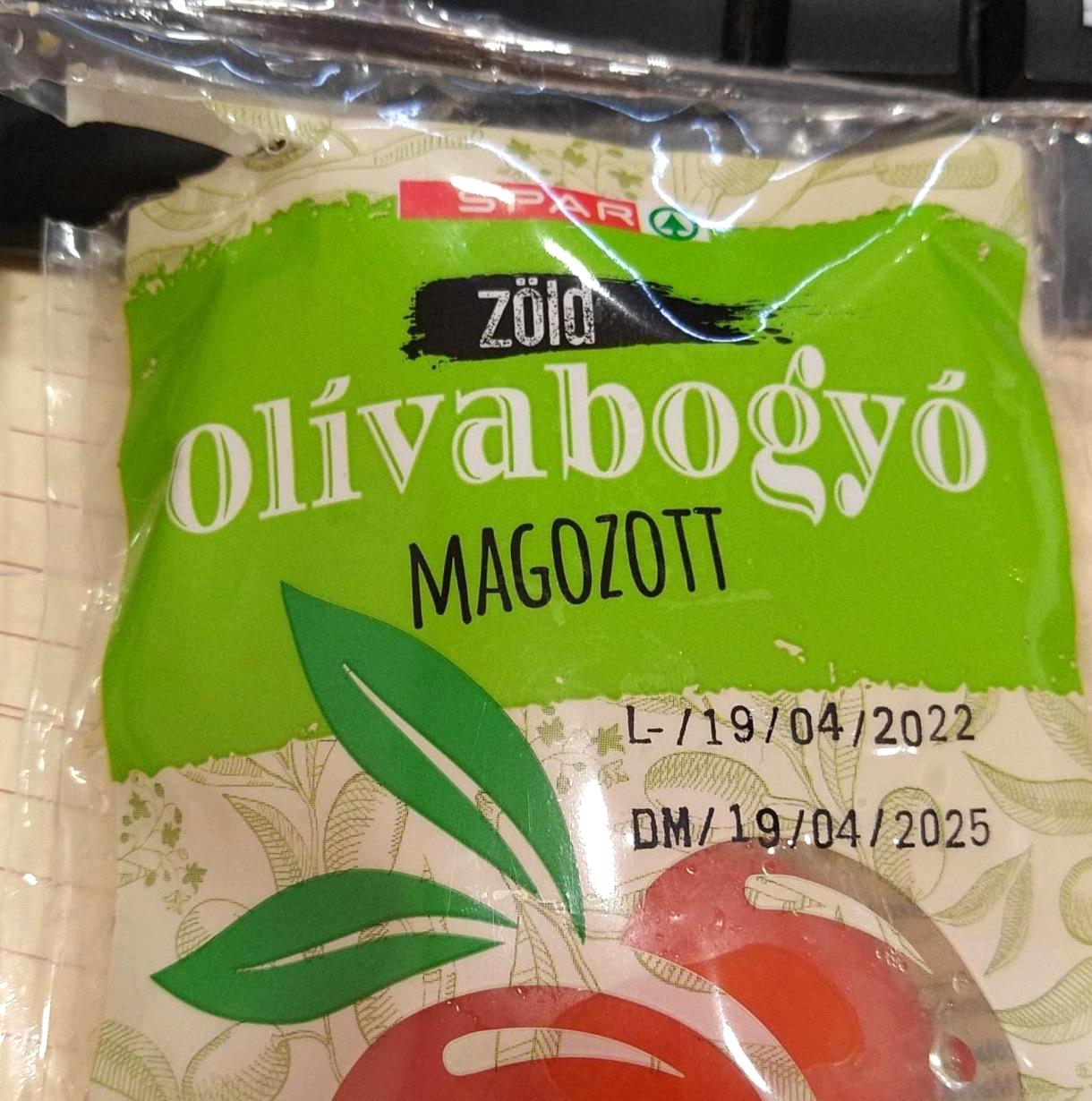 Képek - Zöld olivabogyó magozott Spar