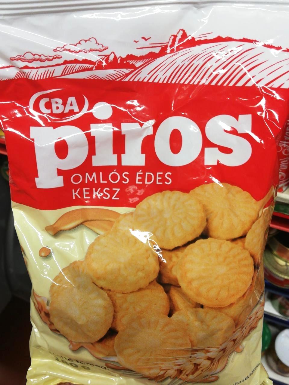 Képek - Omlós édes keksz CBA Piros