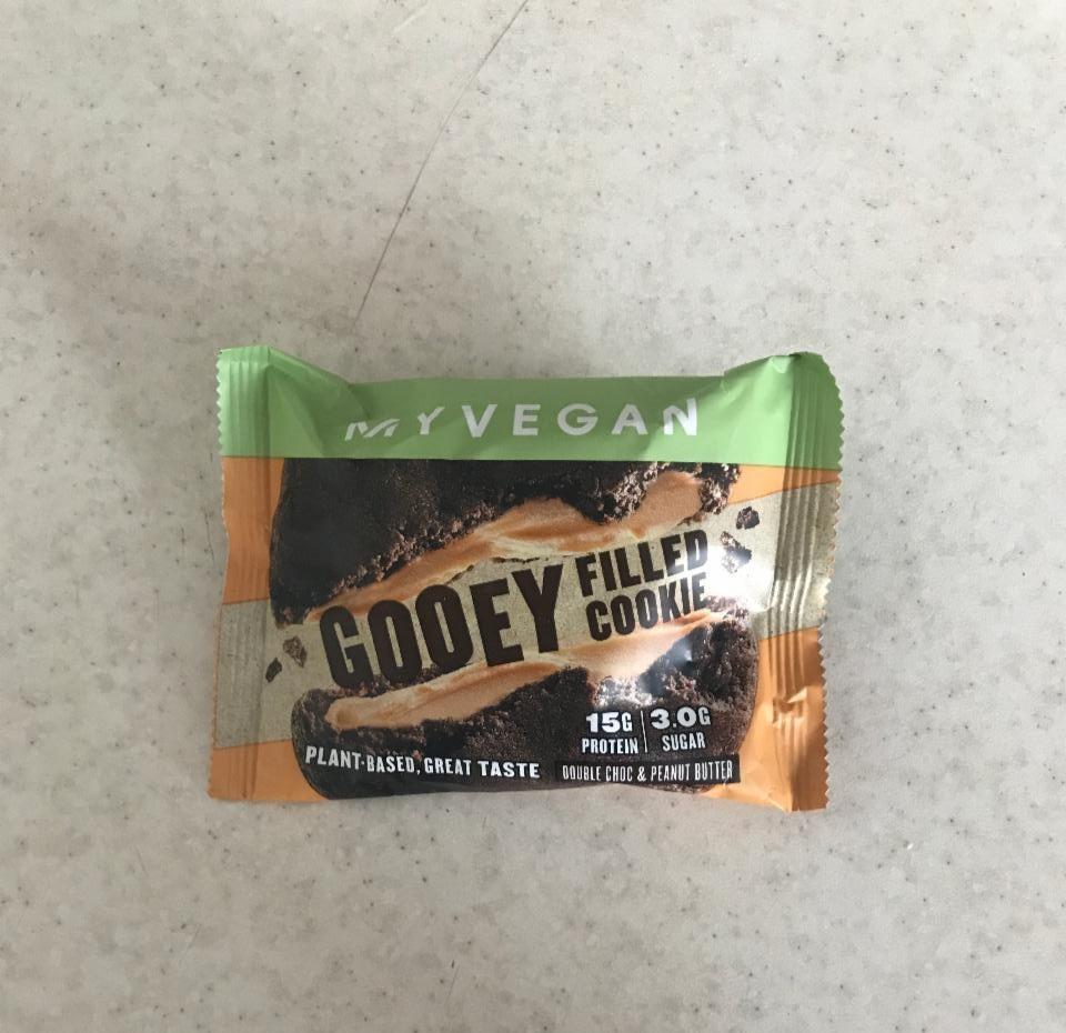 Képek - Gooey filled cookie Double choc & peanut butter MyVegan