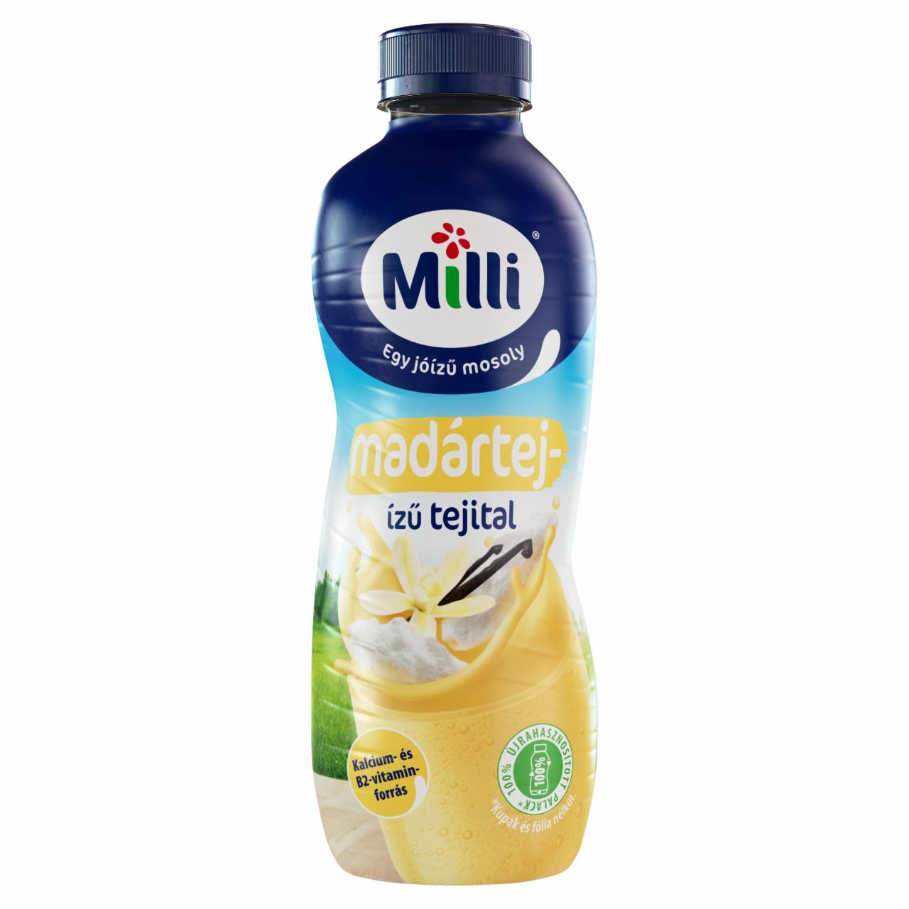 Képek - Milli UHT zsírszegény madártejízű tejital 400 ml