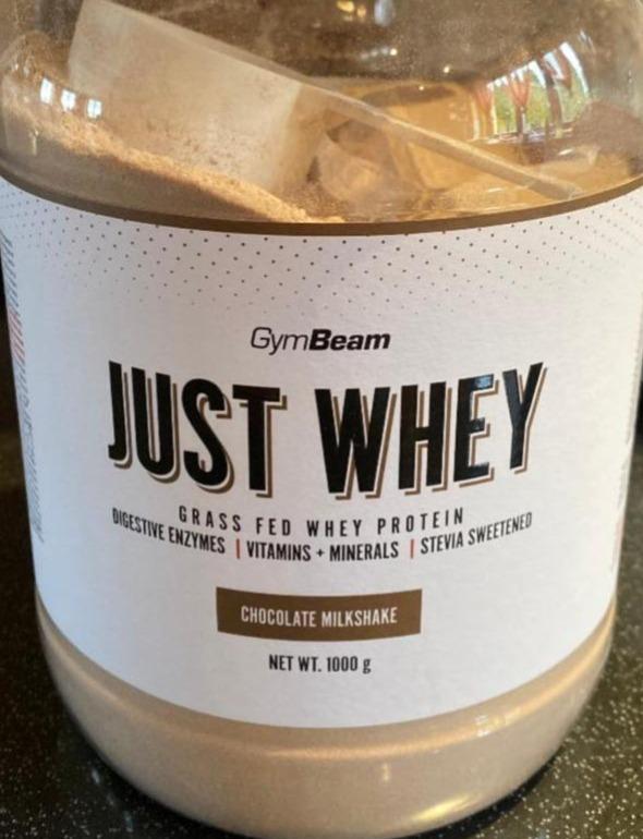 Képek - Just whey grass fed whey protein chocolate milkshake GymBeam