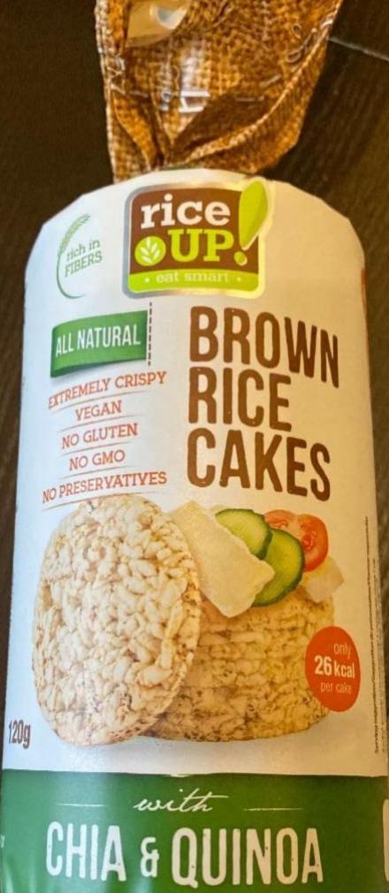 Képek - Brown rice cakes Chia & Quinoa Rice Up!