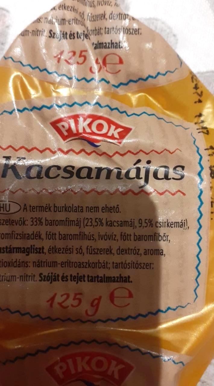 Képek - Kacsamájas Pikok