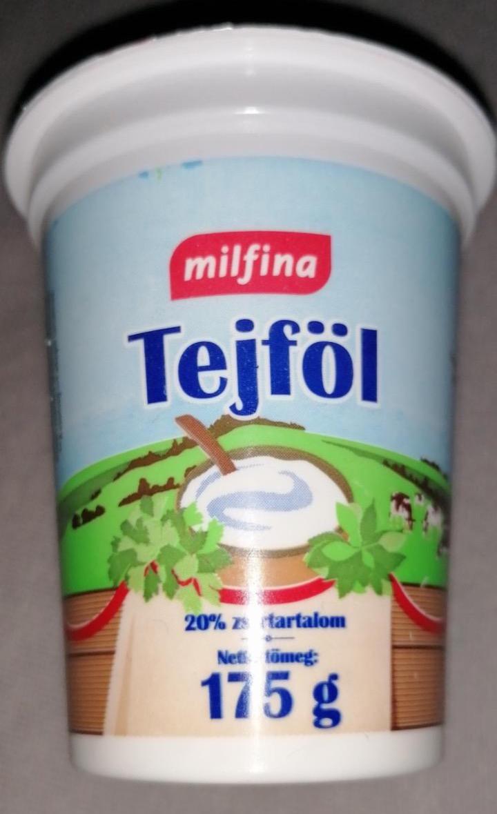 Képek - Tejföl 20% Milfina