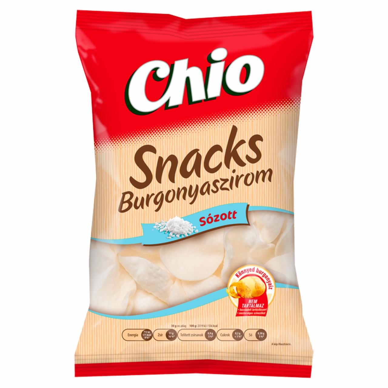 Képek - Chio Snacks sózott burgonyaszirom 40 g
