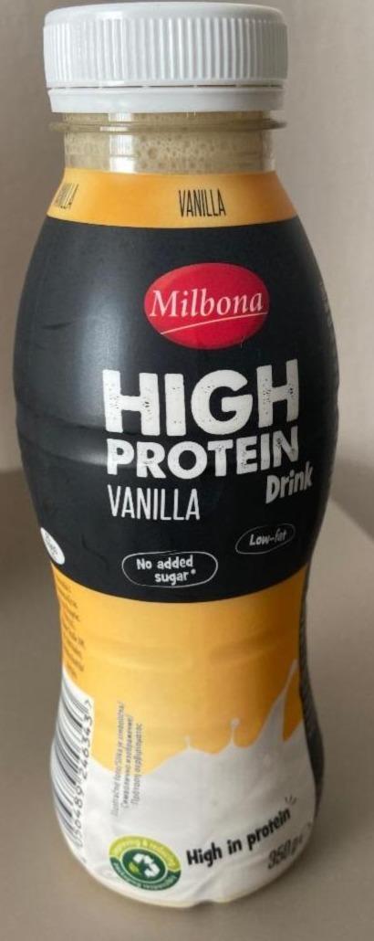 Képek - High protein drink Vanille Milbona