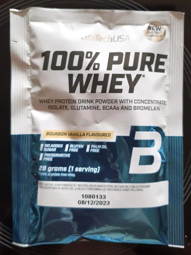 Képek - 100% Pure Whey Bourbon vanilla BioTechUSA