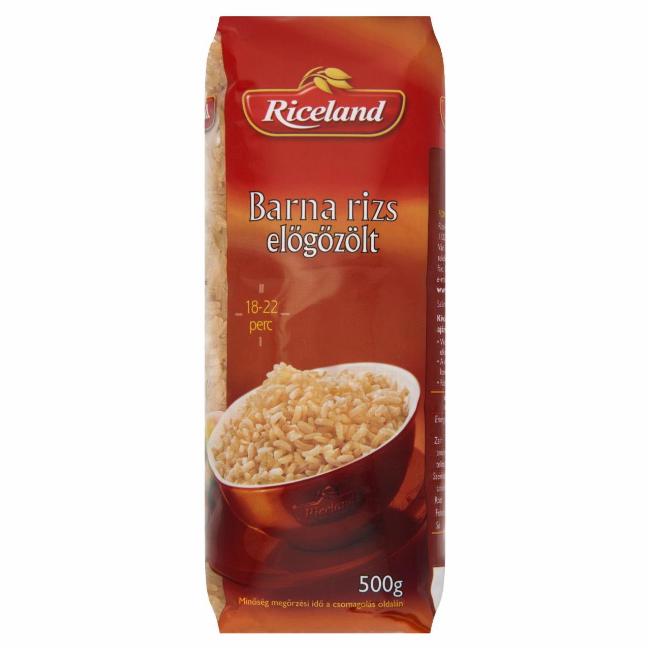 Képek - Riceland Előgőzölt Barna rizs 500 g