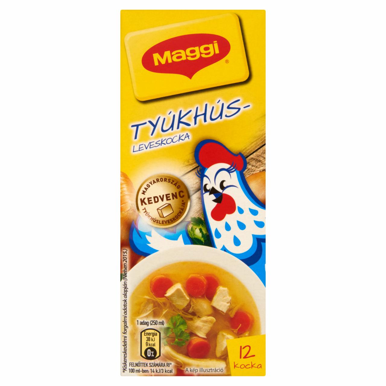 Képek - Maggi Tyúkhúsleveskocka 132 g