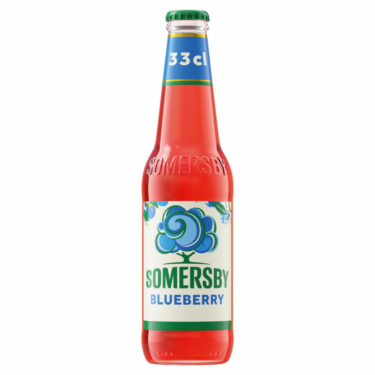 Képek - Somersby Blueberry cider almalé alapú szénsavas, alkoholos ital kékáfonya ízesítéssel 4,5% 330 ml