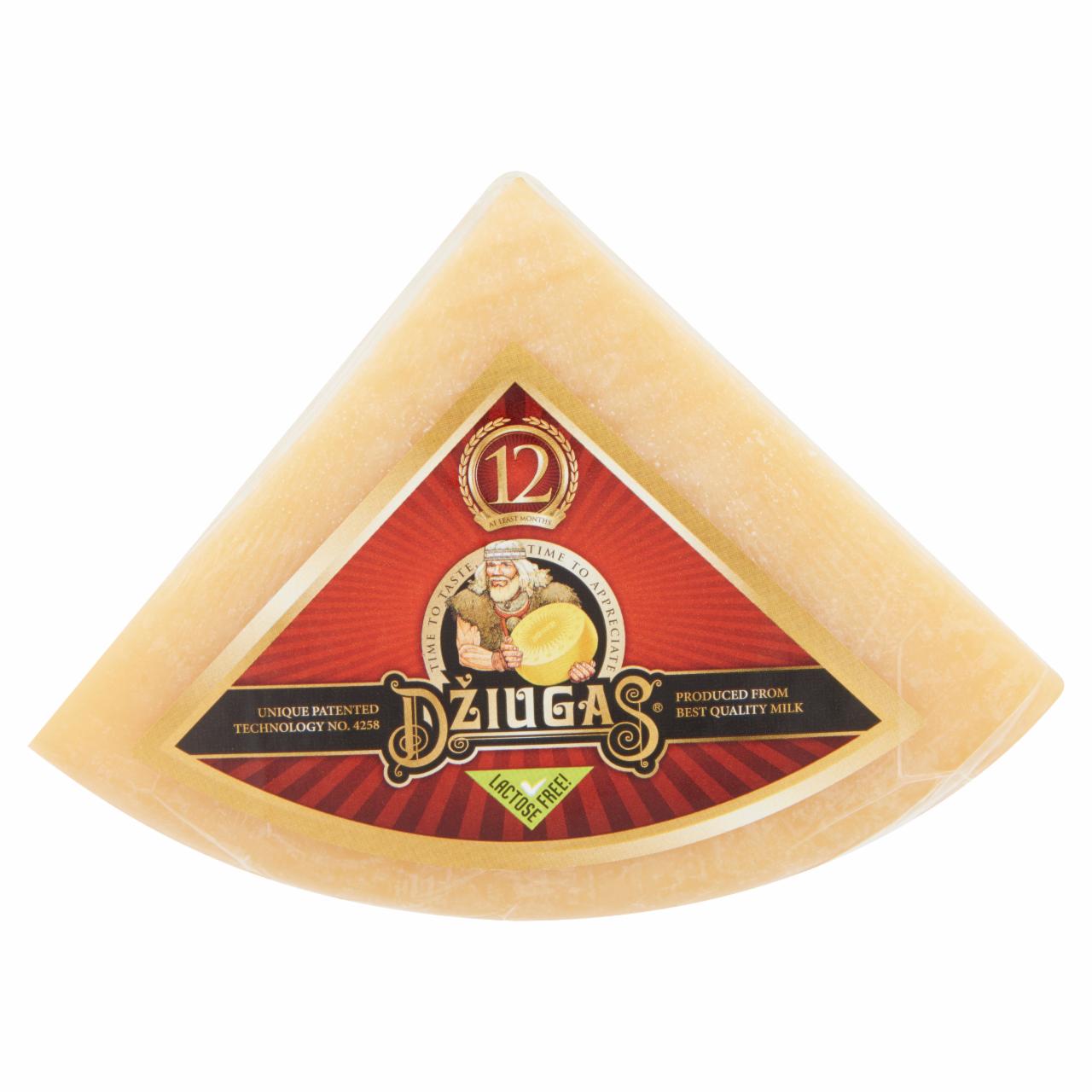 Képek - Džiugas laktózmentes, darabolt, 12 hónapos érlelésű kemény sajt