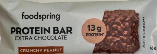 Képek - Protein bar extra chocolate crunch peanut Foodspring