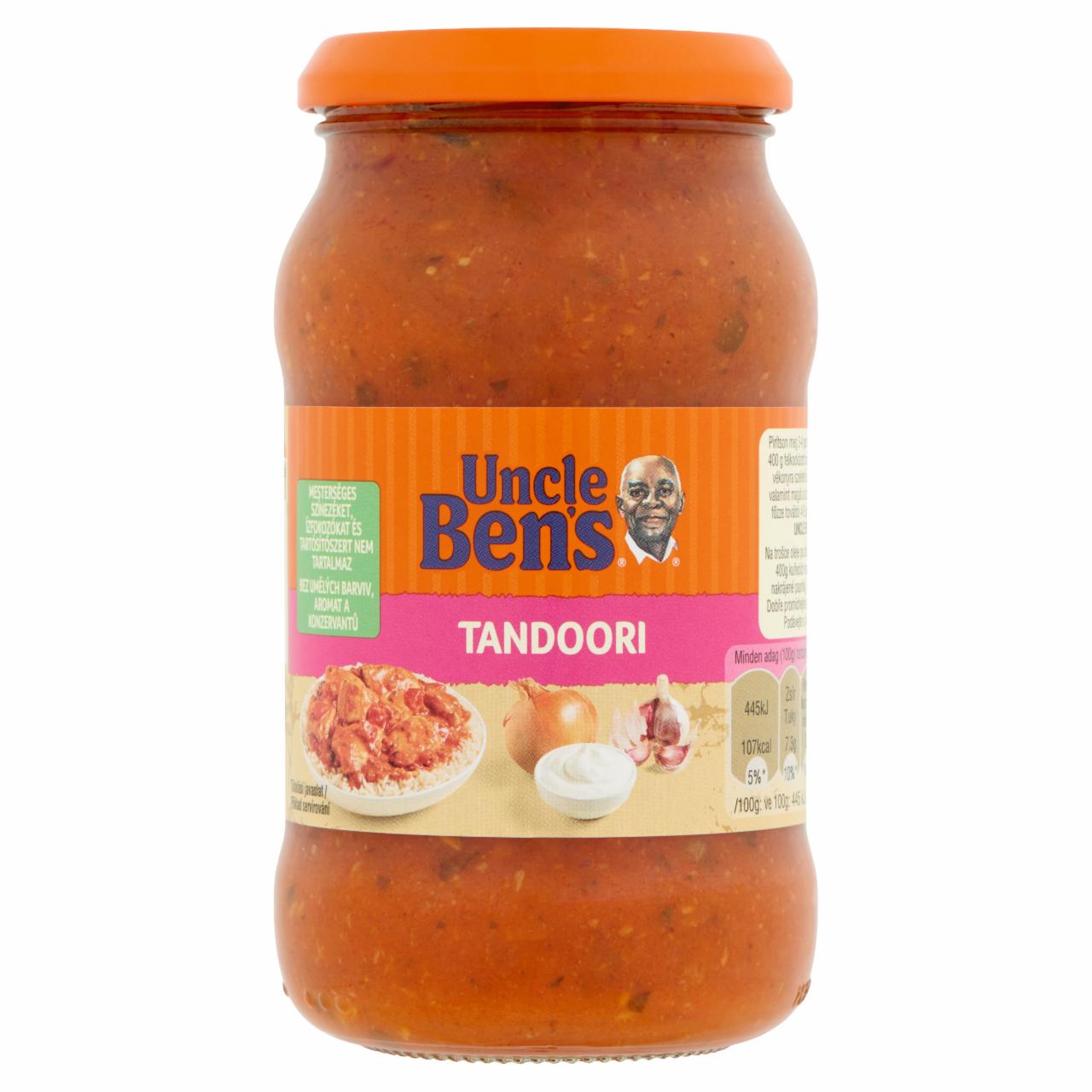 Képek - Uncle Ben's Tandoori curryszósz paradicsommal és tejszínnel 400 g