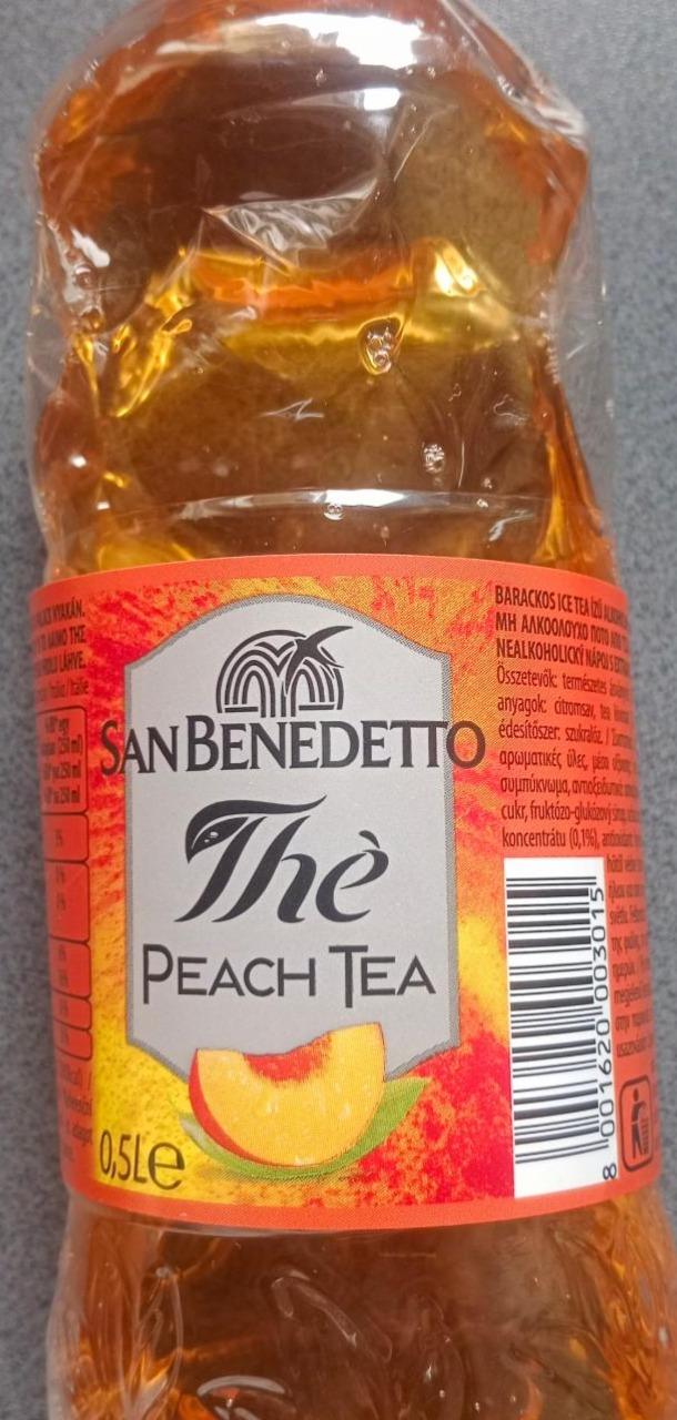 Képek - San Benedetto barackos ice tea ízű alkoholmentes üdítőital cukorral és édesítőszerekkel 0,5 l