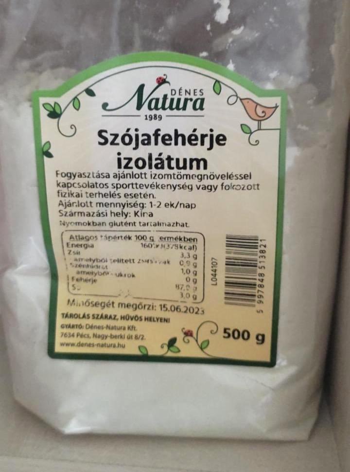 Képek - Szójafehérje izolátum Dénes Natura