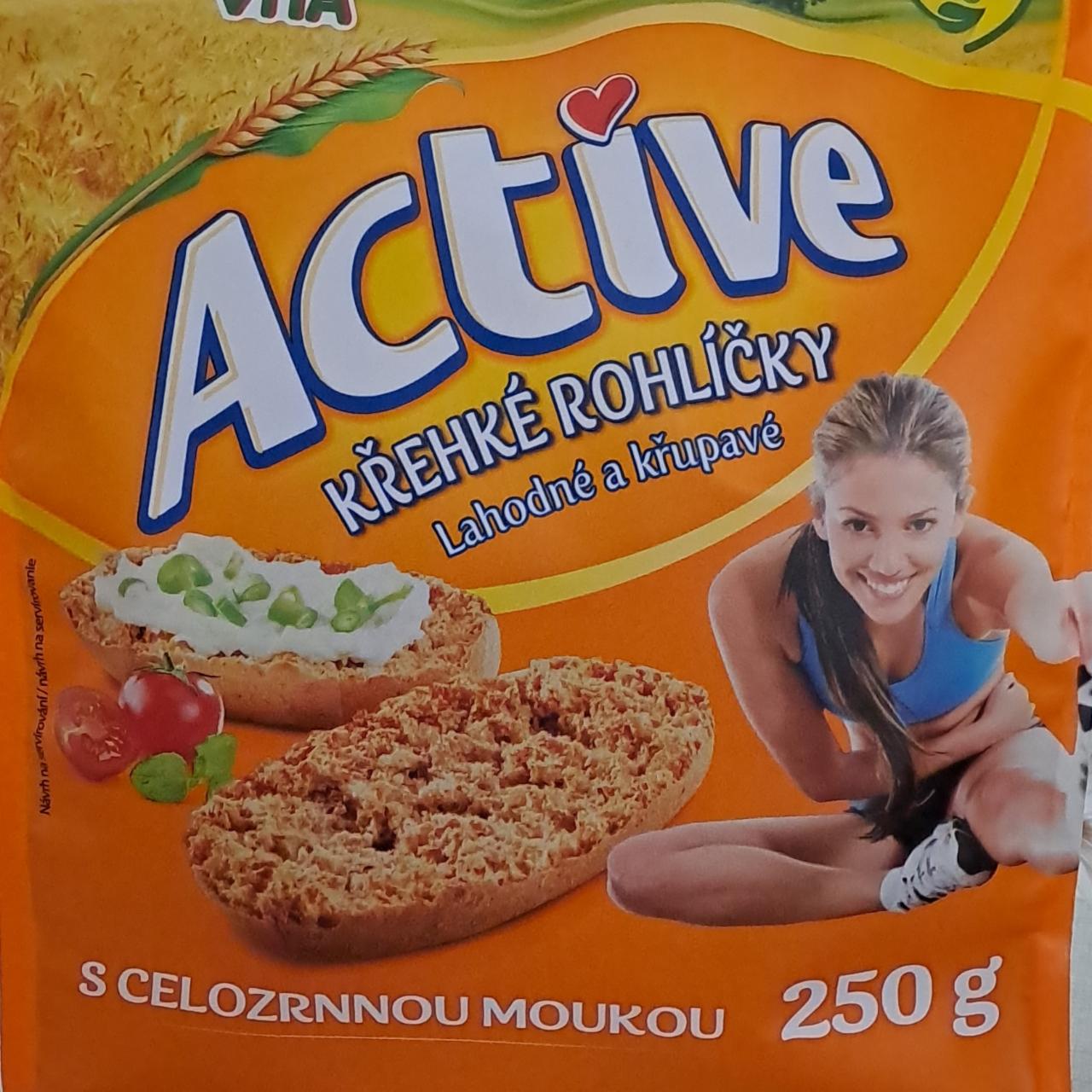 Képek - Active křehké rohlíčky s celozrnnou moukou Bonavita