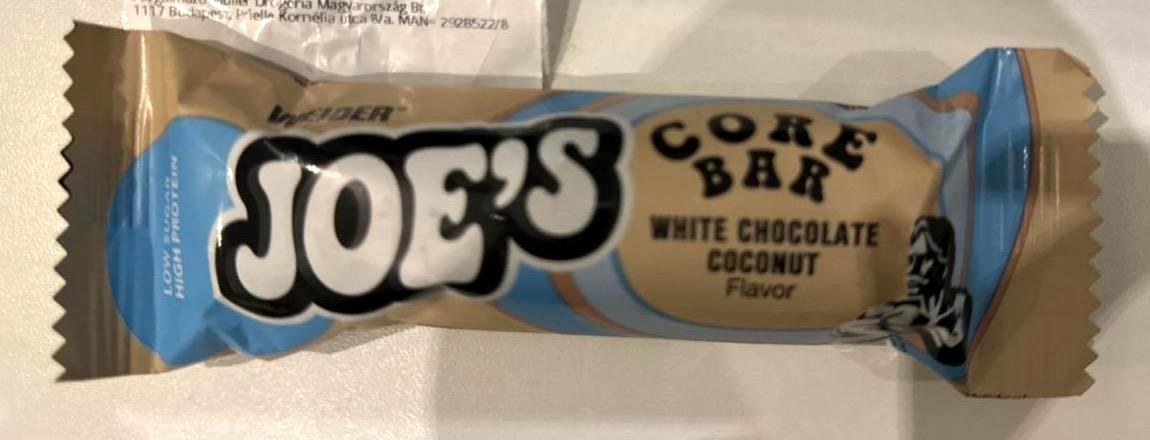 Képek - Joe's core bar White chocolate coconut flavor