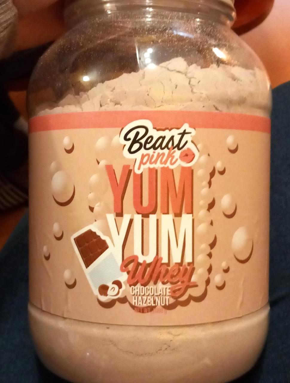 Képek - Yum yum whey Csoki-mogyoró Beast pink