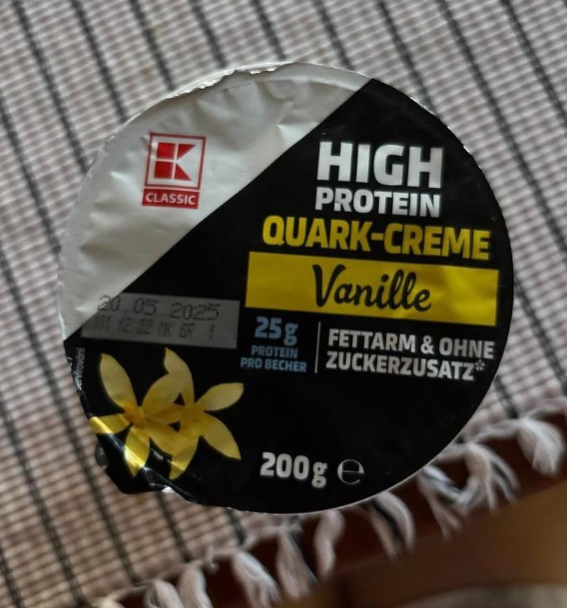 Képek - High protein quark-creme vanille K-Classic