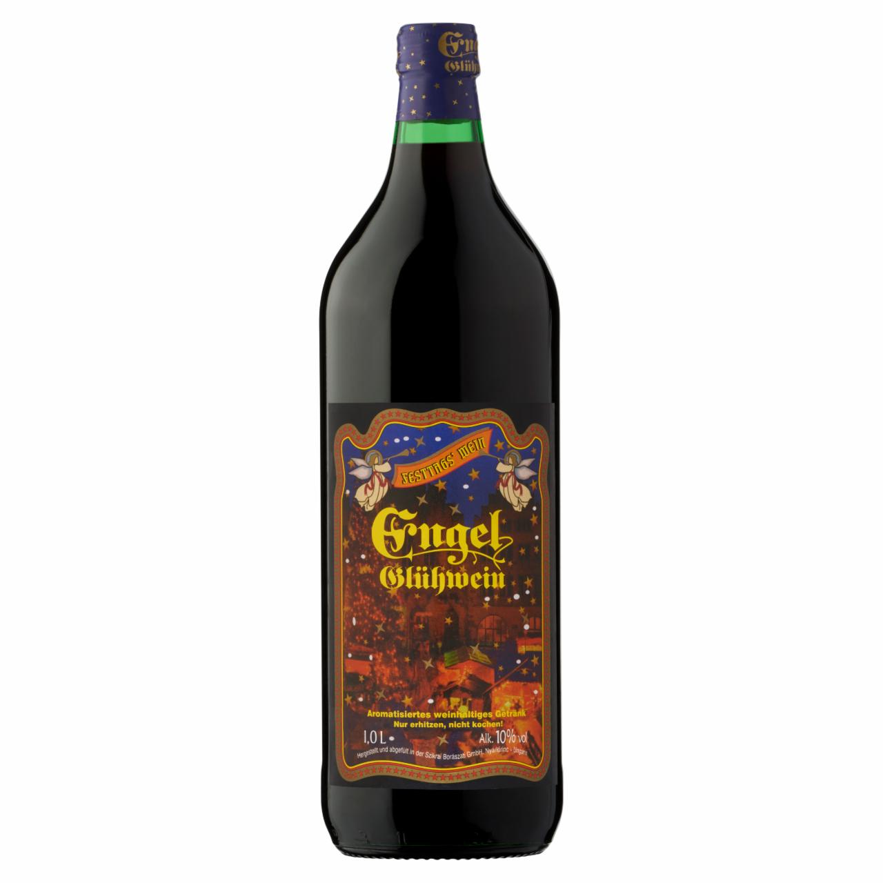 Képek - Engel Glühwein félszáraz, vörös, ízesített boralapú ital 10% 1 l