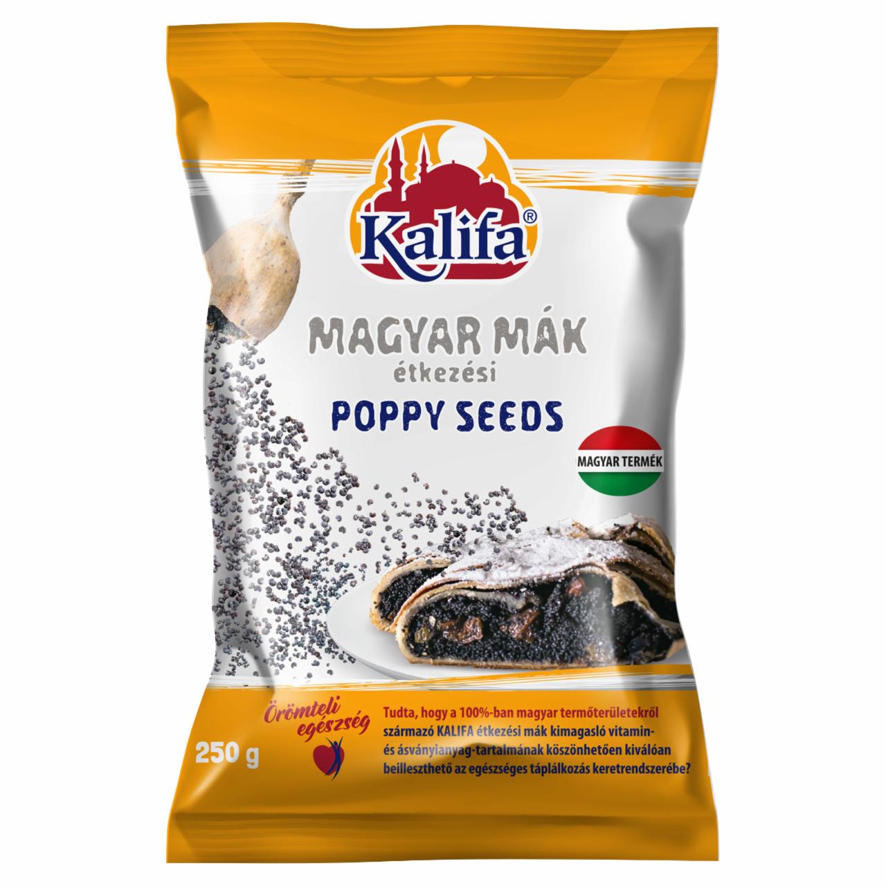 Képek - Kalifa magyar étkezési mák 250 g