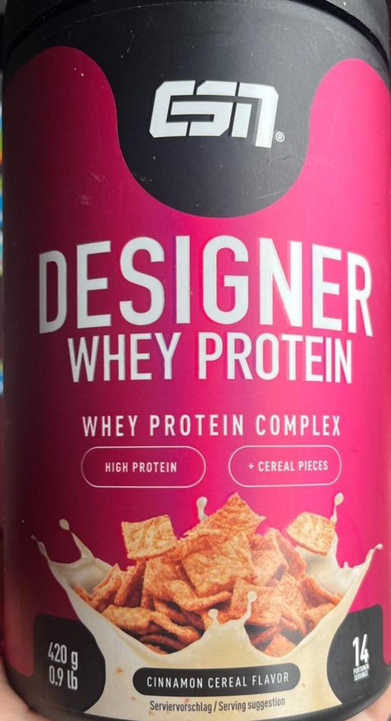 Képek - Designer whey protein Cinnamon cereal flavor Esn