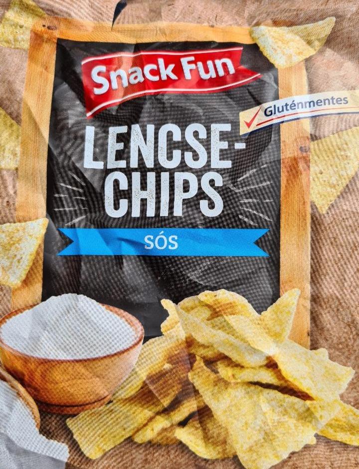 Képek - Lencse chips sós Snack Fun