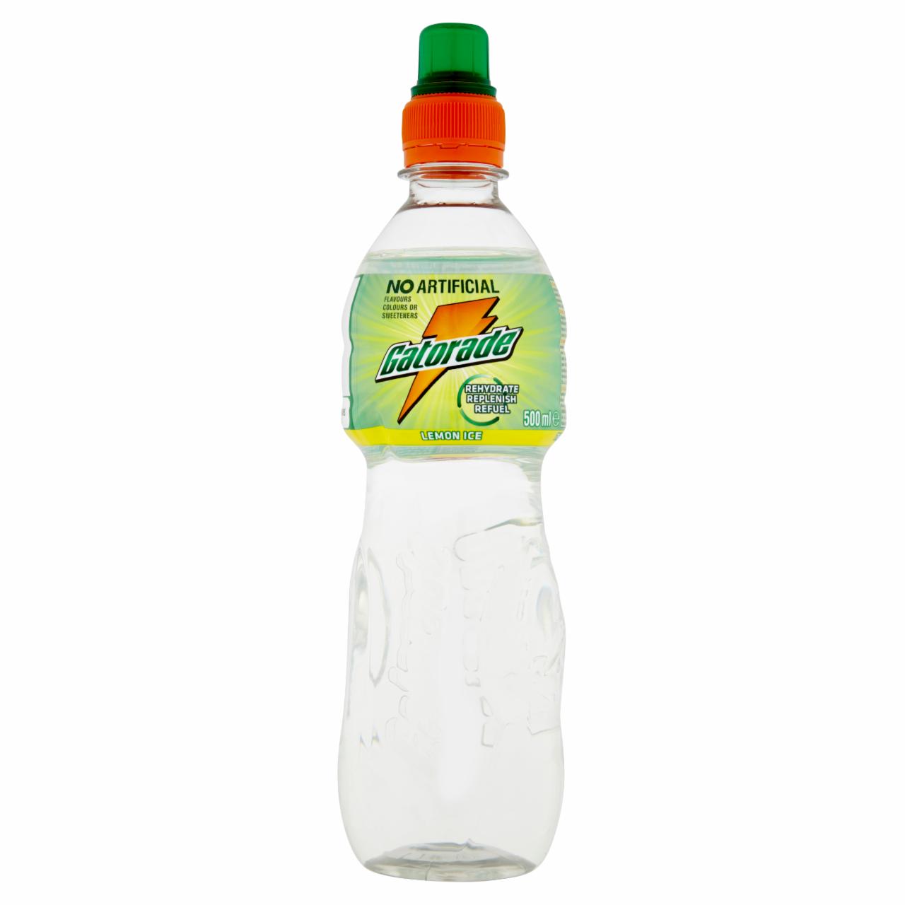 Képek - Gatorade citromízű izotóniás sportital 500 ml