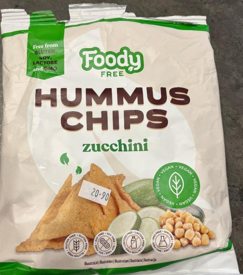 Képek - Foody Free hummus chips cukkinivel 50 g