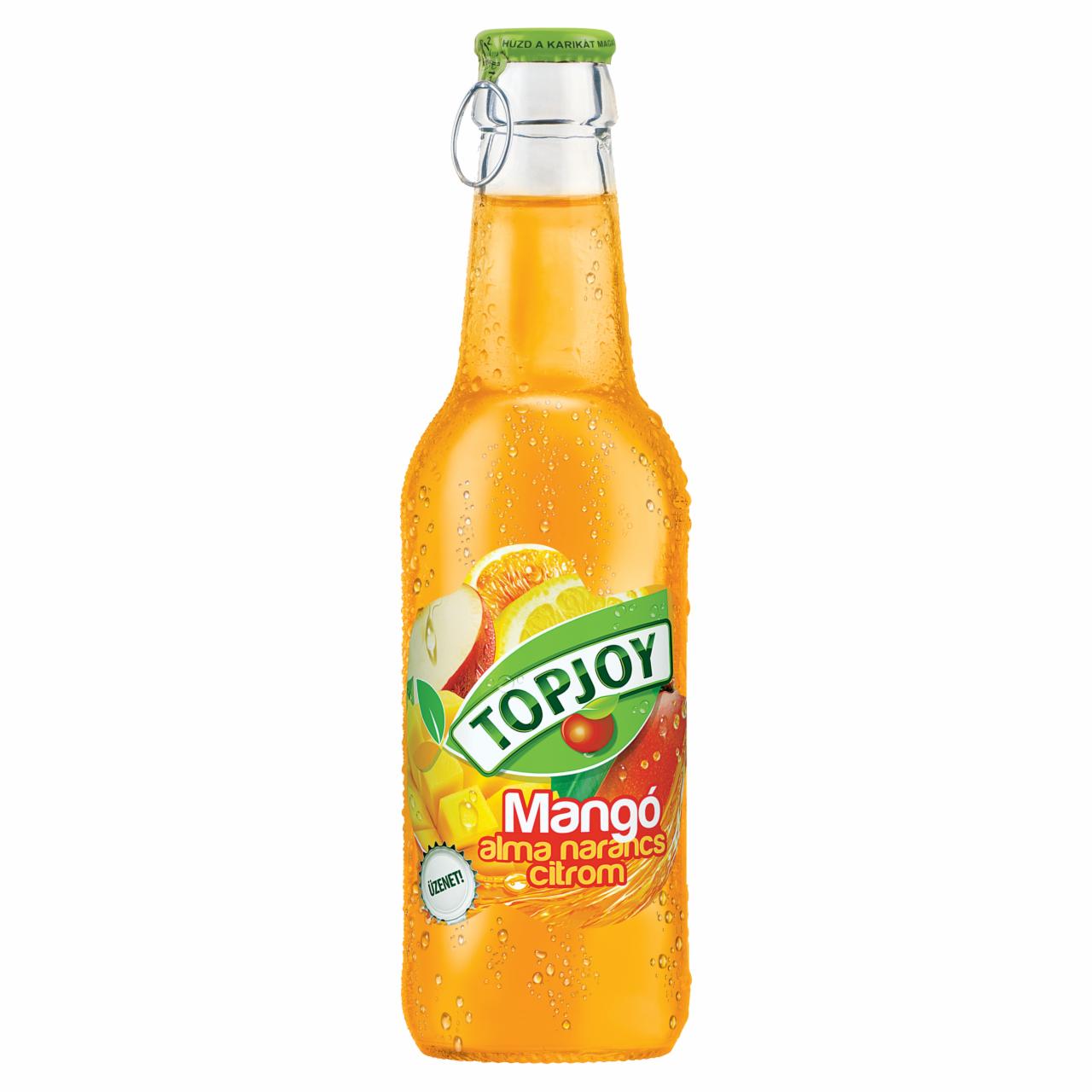 Képek - Topjoy mangó-alma-narancs-citrom ital 250 ml