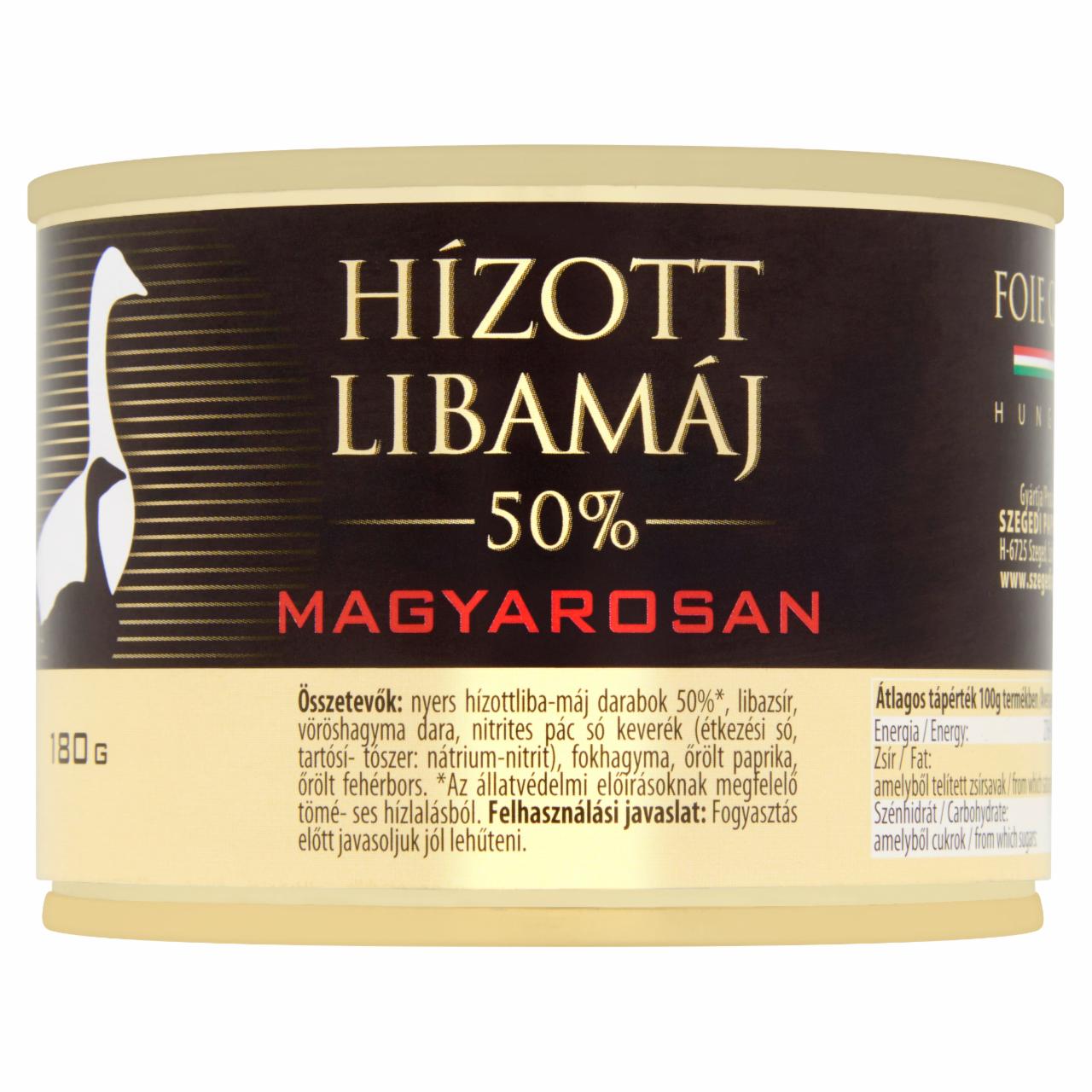 Képek - Hízott libamáj magyarosan 180 g