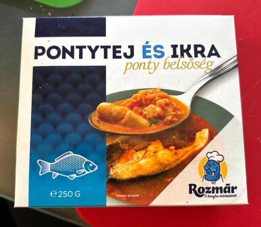 Képek - Pontytej és ikra Rozmár