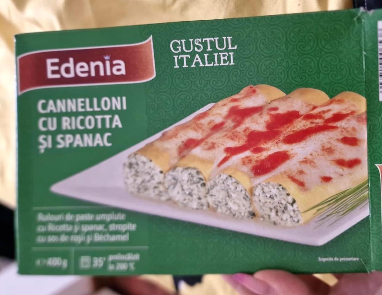 Képek - Cannelloni ricottával es spenóttal Edenia