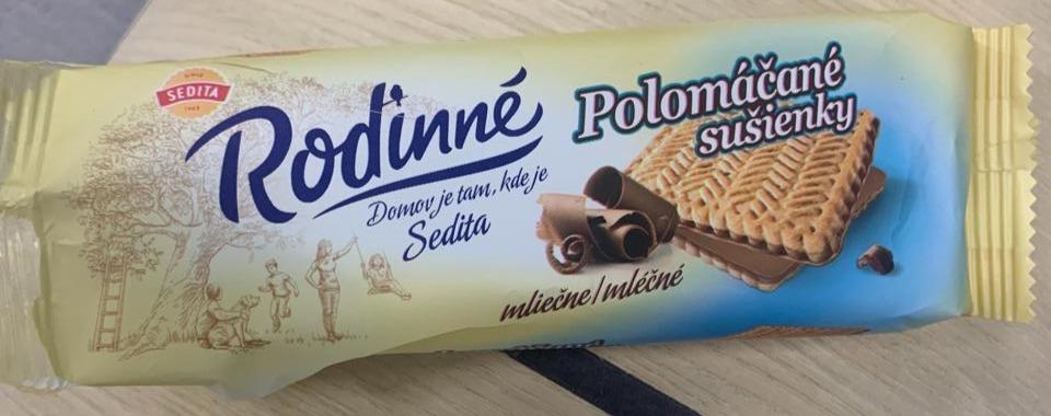Képek - Rodinné polomáčané sušienky mliečne Sedita