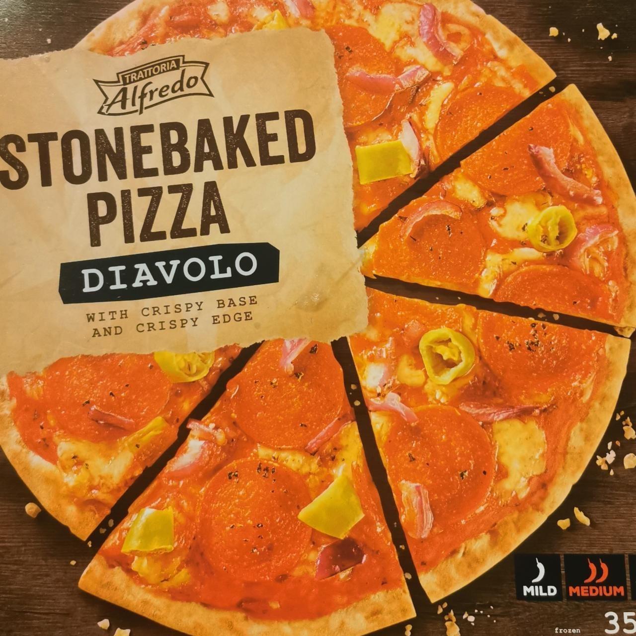 Képek - Stonebaked pizza Diavolo Trattoria Alfredo