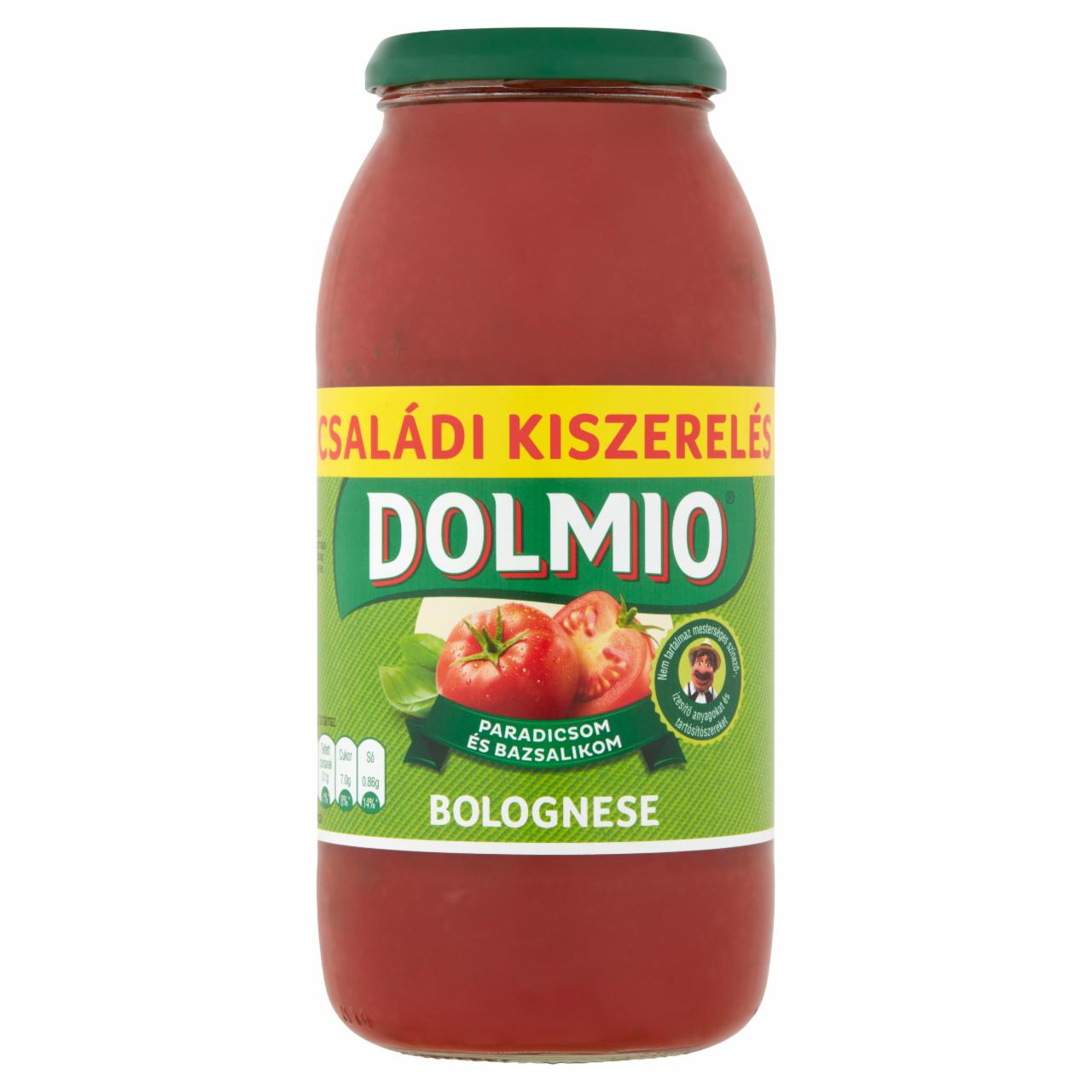 Képek - Dolmio Bolognese paradicsomszósz bazsalikommal 750 g