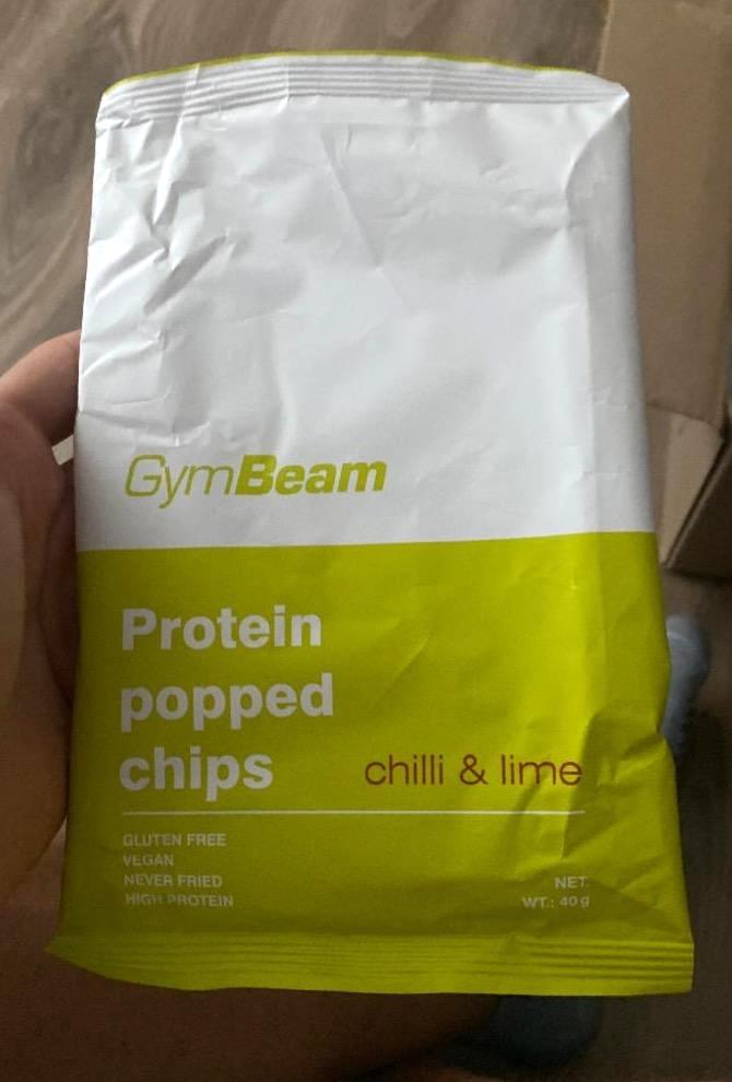 Képek - Protein popped chips Chilli & Lime GymBeam